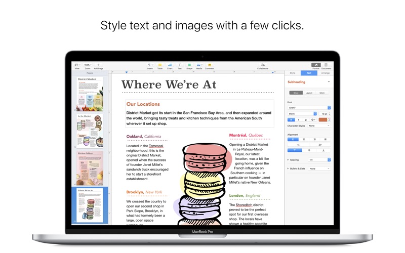 free pages for mac download